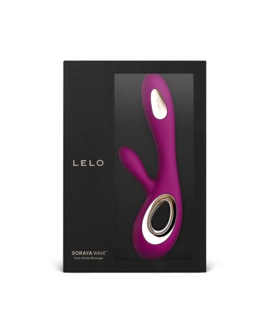 LELO SORAYA WAVE VIBRADOR RABBIT MORADO LELO SORAYA WAVE VIBRADOR RABBIT MORADO