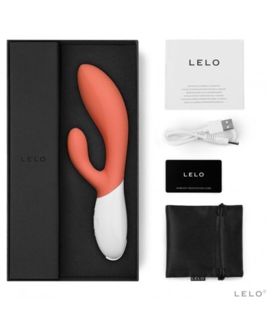 LELO INA 3 VIBRADOR RABBIT LUJO CORAL LELO INA 3 VIBRADOR RABBIT LUJO CORAL
