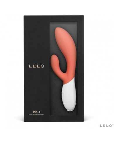 LELO INA 3 VIBRADOR RABBIT LUJO CORAL LELO INA 3 VIBRADOR RABBIT LUJO CORAL