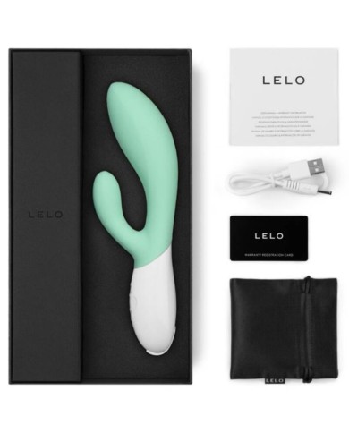 LELO INA 3 VERDE VIBRADOR RABBIT LUJO VERDE AGUA LELO INA 3 VERDE VIBRADOR RABBIT LUJO VERDE AGUA