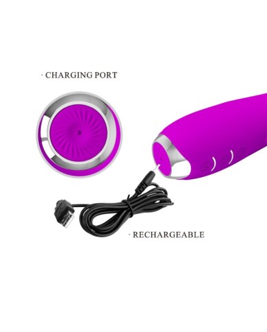 PRETTY LOVE MOLLY VIBRADOR CON ROTACION RECARGABLE PRETTY LOVE MOLLY VIBRADOR CON ROTACION RECARGABLE