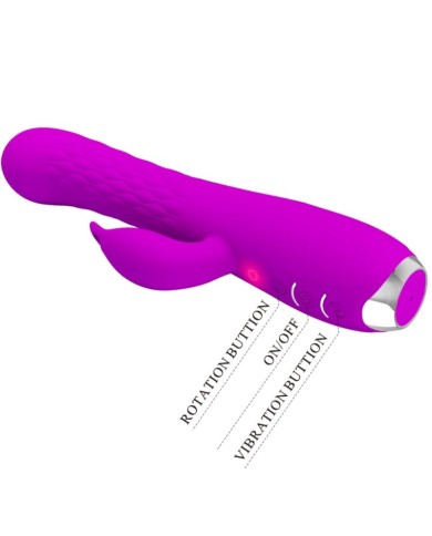 PRETTY LOVE MOLLY VIBRADOR CON ROTACION RECARGABLE PRETTY LOVE MOLLY VIBRADOR CON ROTACION RECARGABLE