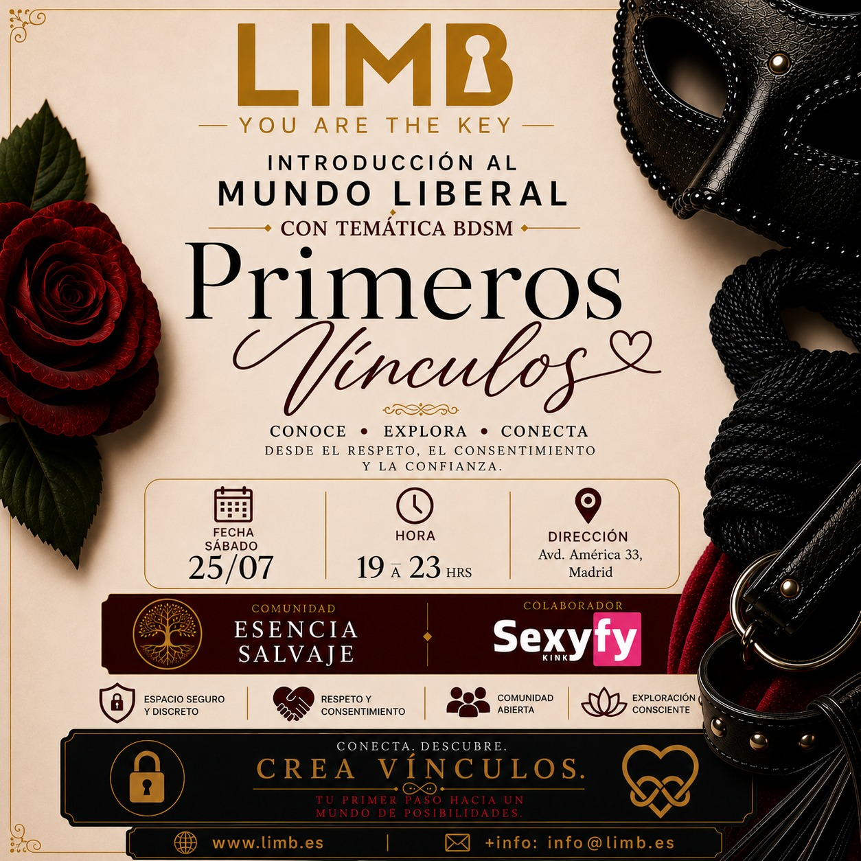 Introducción al Mundo Liberal con temática BDSM. Primeros vínculos