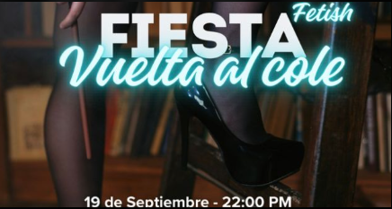 Fiesta Vuelta al Cole — 19 de Septiembre