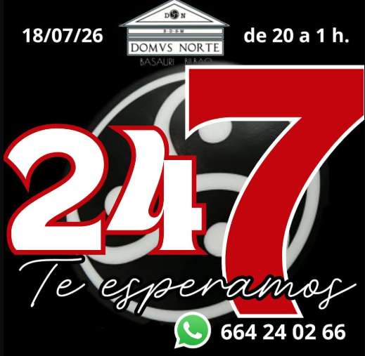 24/7 en el Domus Norte