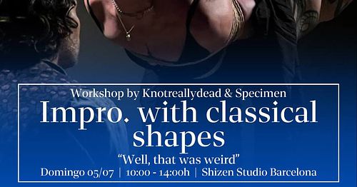 TALLER SHIBARI Improvisation with classical shapes