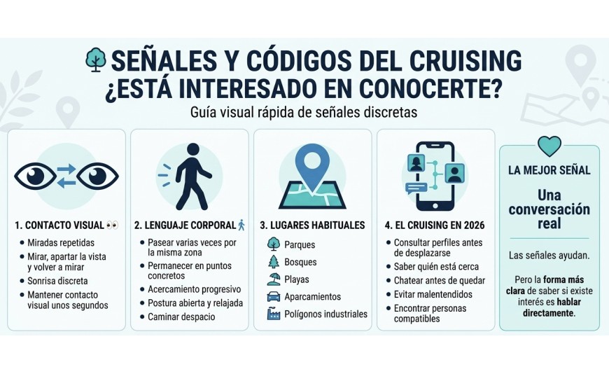 El lenguaje secreto del cruising ha cambiado: de las miradas a los mensajes